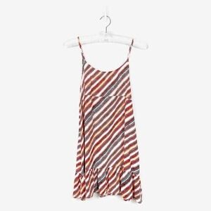 Urban Outfitters Striped Mini‎ Dress Size L Boho Soft Girl Resort Beachy Summer